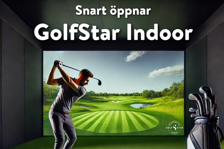 Snart öppnar GolfStar Indoor!