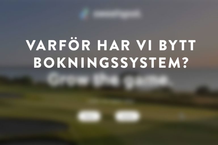 Varför har vi bytt bokningssystem till Sweetspot?