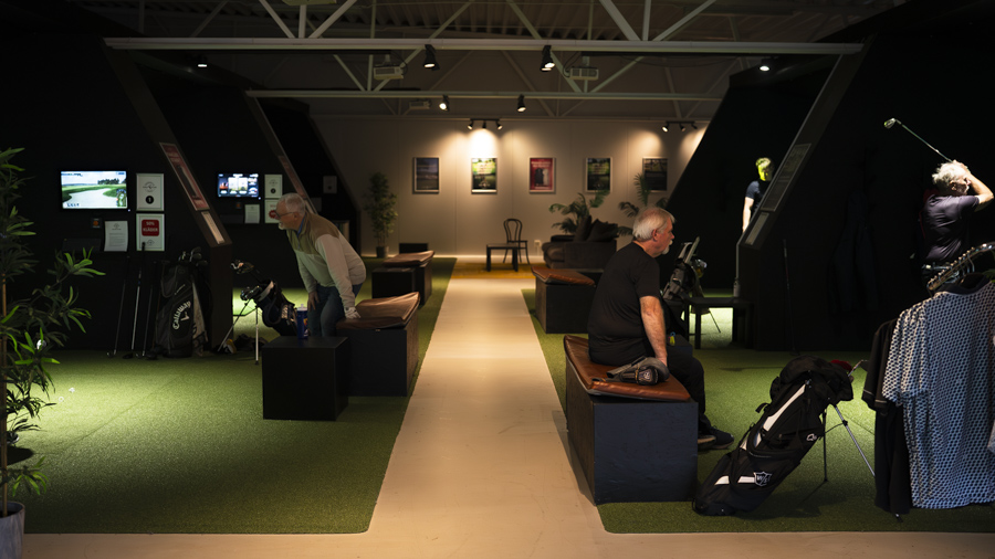 GolfStar Indoor i Vallentuna. En liten vinter-oas för GolfStars medlemmar som har 25% rabatt på att spela här hela vintern.