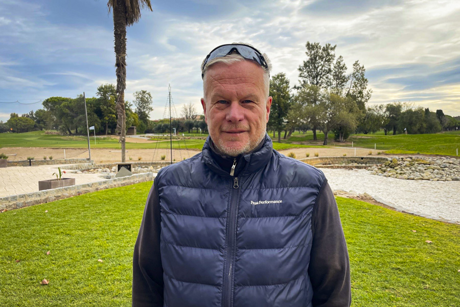 GolfStars förste Play All Spain medlem Jan Johansson på plats i Cambrils, Spanien.