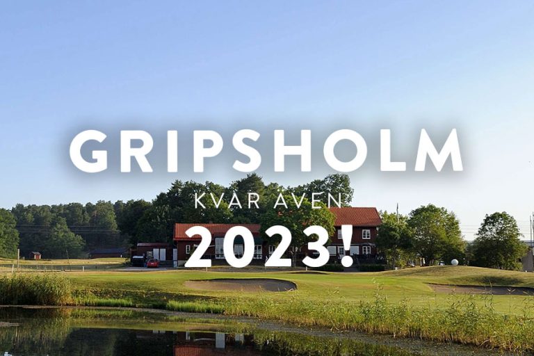 Fortsatt 18-hålsspel på GolfStar Gripsholm även under 2023!