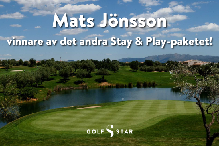 Mats Jönsson vinner det andra Stay & Play-paketet i Spanien