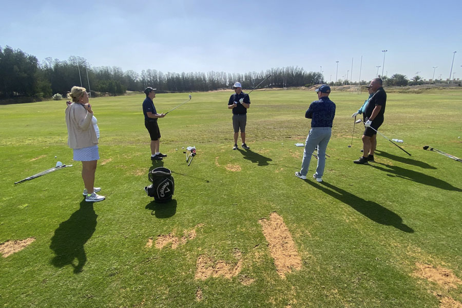 Träningsläger i Spanien med GolfStar Lindös tränare