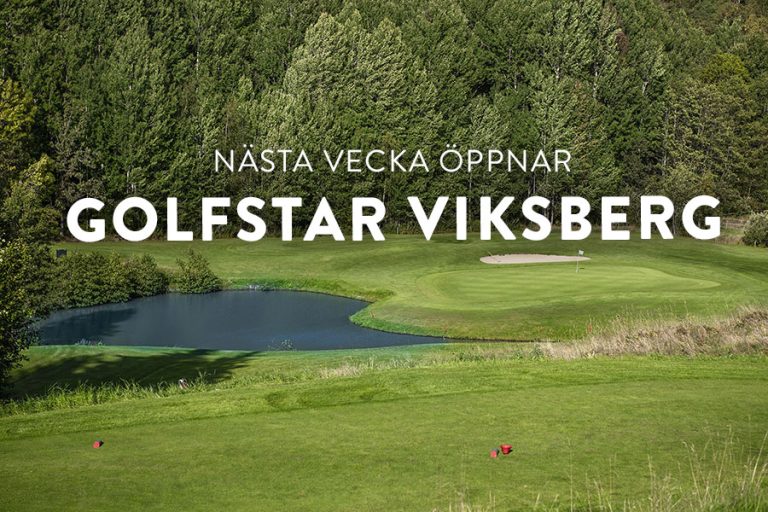 GolfStar Viksberg slår upp portarna den 4 april!