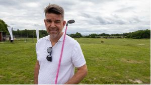 Patrick Ekwall Rosa golfen