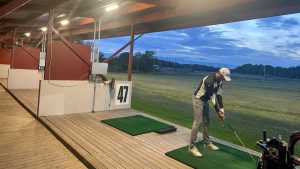 Eljus på GolfStar Kista Golfcenter.