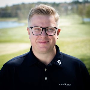 Dennis Heite, tränare på GolfStar Lindö.